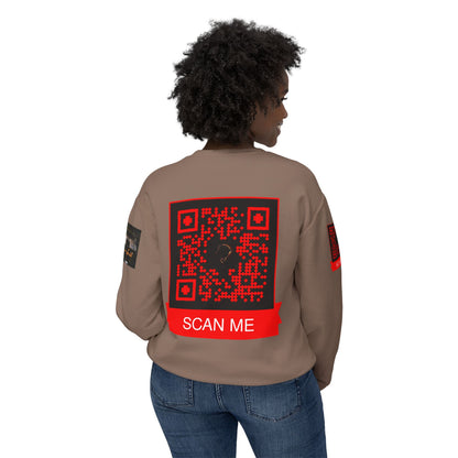 AJ custom BIG Unisex Lightweight Crewneck Sweatshirt