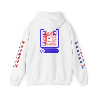 United & Unstoppable – 4th of July QR Hoodie
