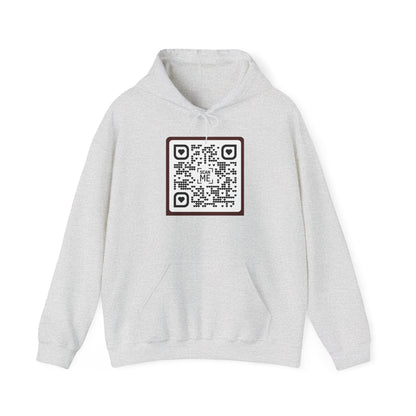 Scannable ‘Spread Love’ QR Hoodie