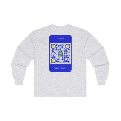 QR Custom "Raiden Rush" Unisex Ultra Cotton Long Sleeve Tee