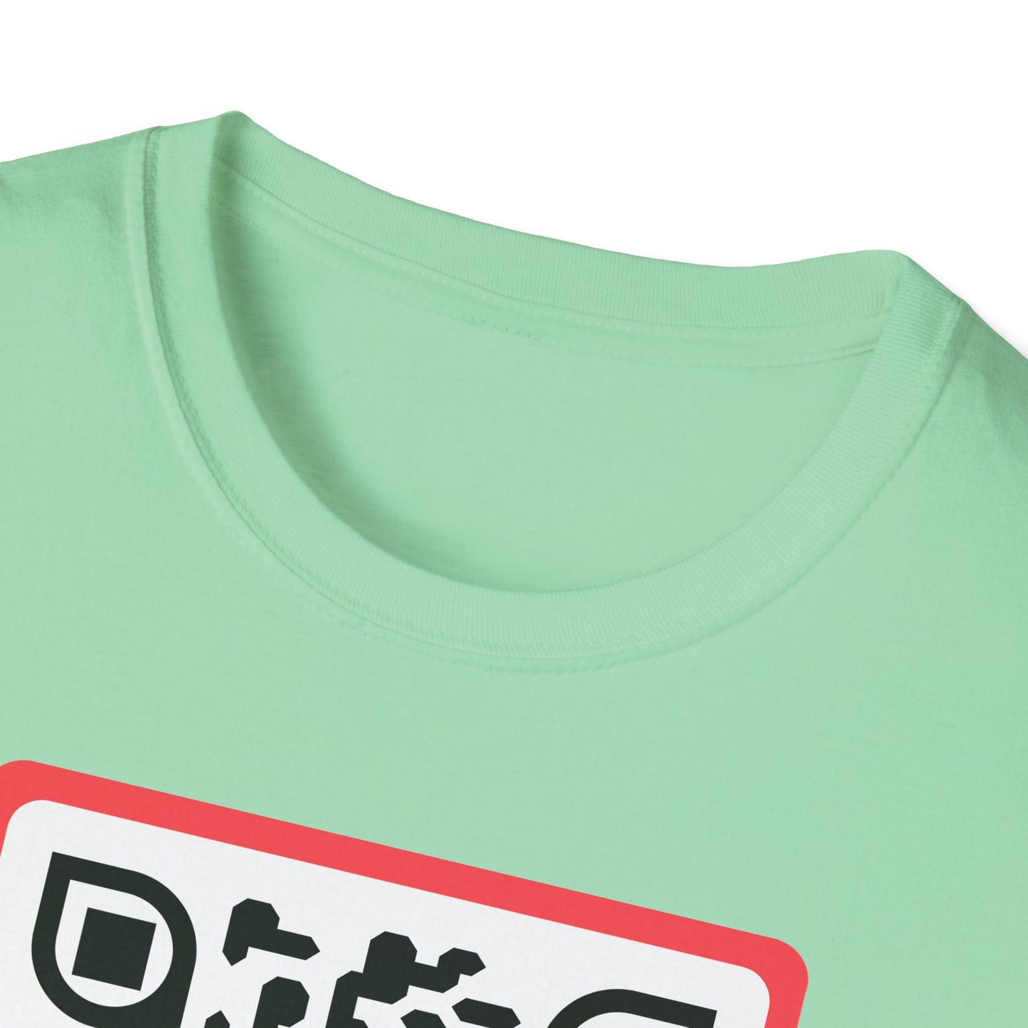 QR Code Tee for Tough Days