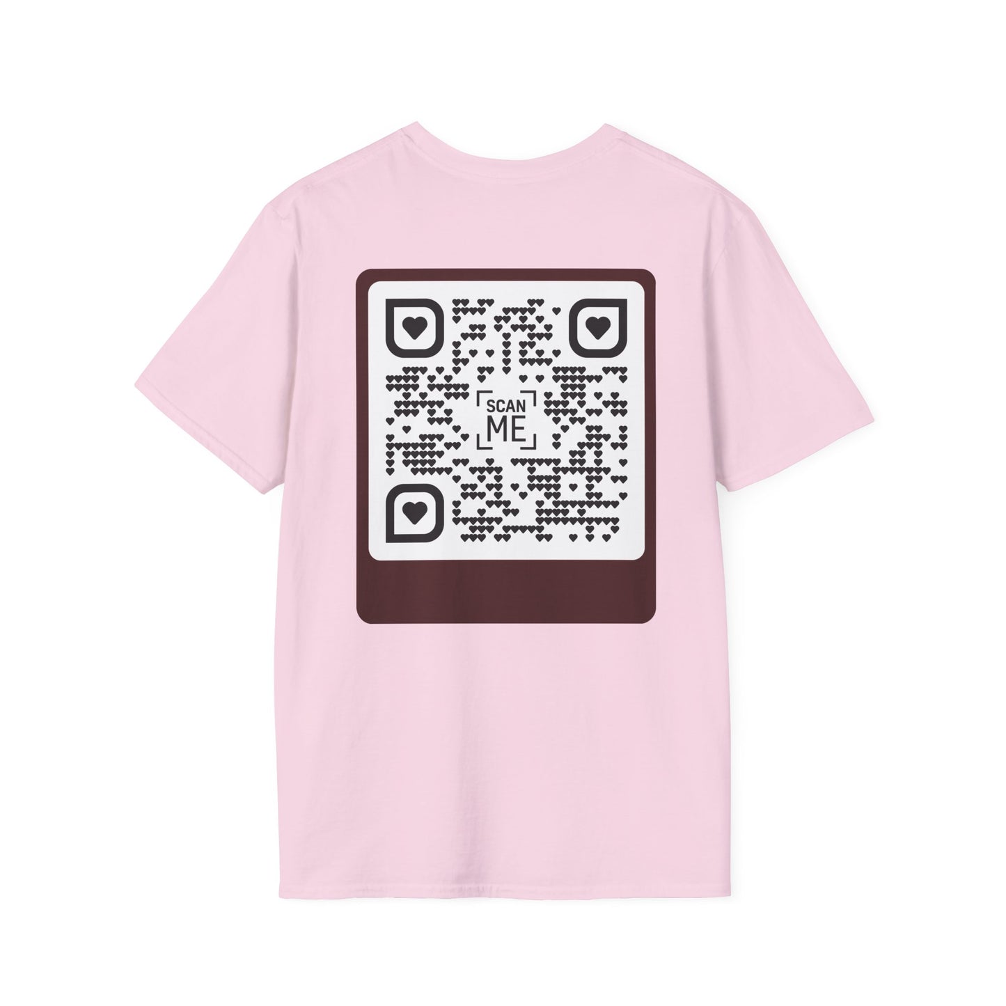 Scannable ‘Spread Love’ QR Code T-shirt