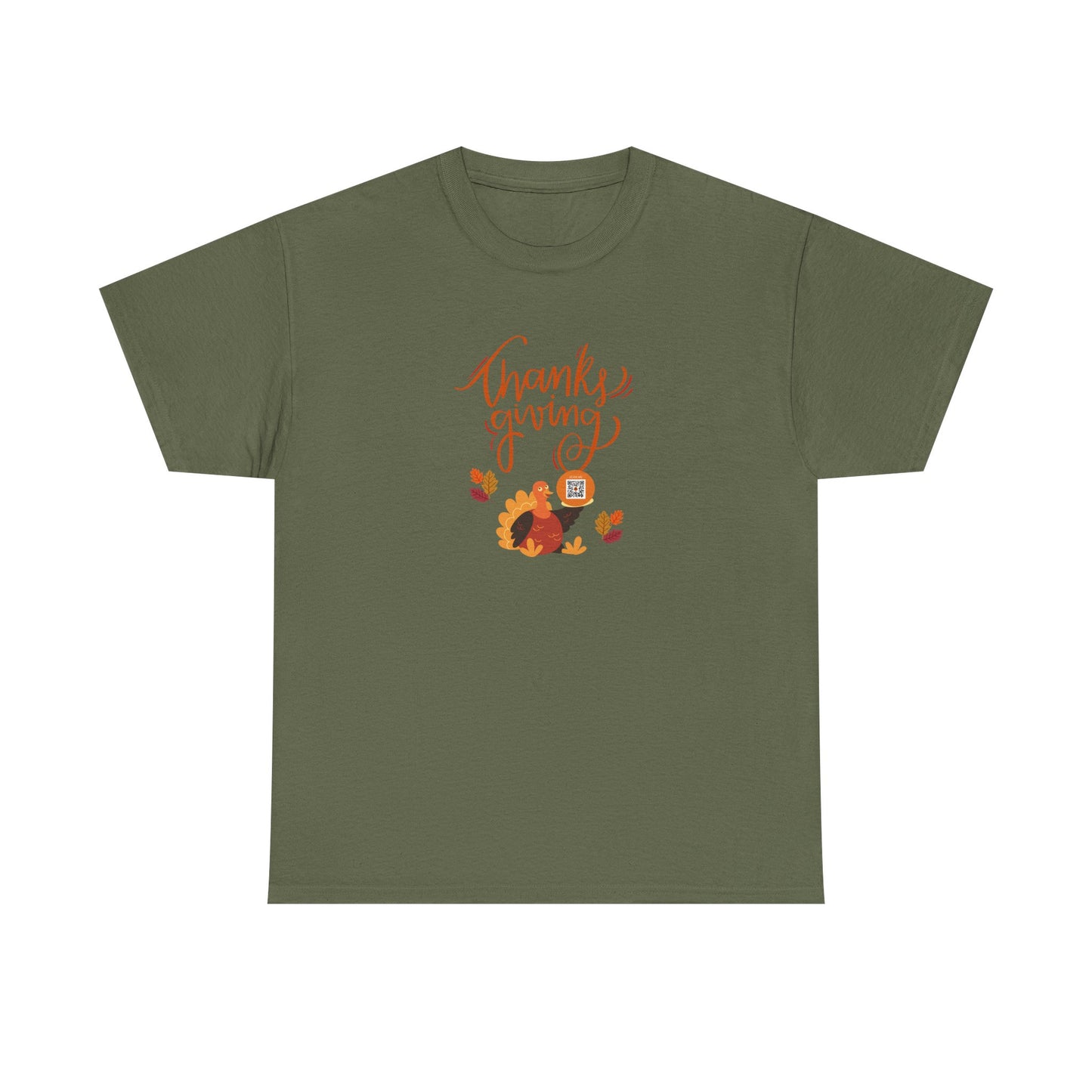 Autumn Gratitude QR Tee