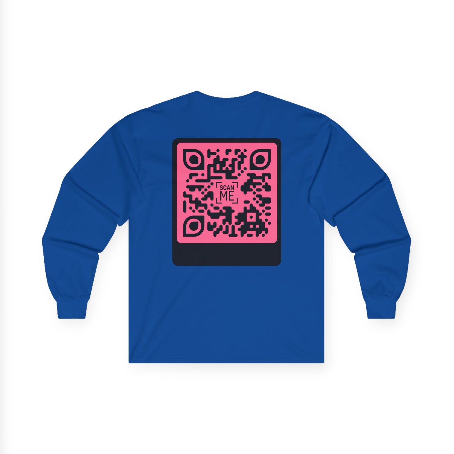 Scannable 'Someone Loves You' QR Long Sleeve Tee