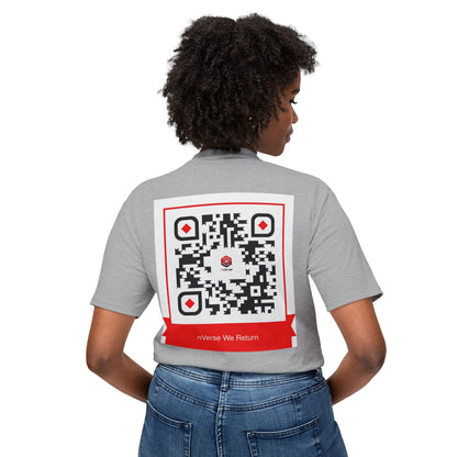 QR Custom "nVerse" Unisex HD Cotton™ T-shirt
