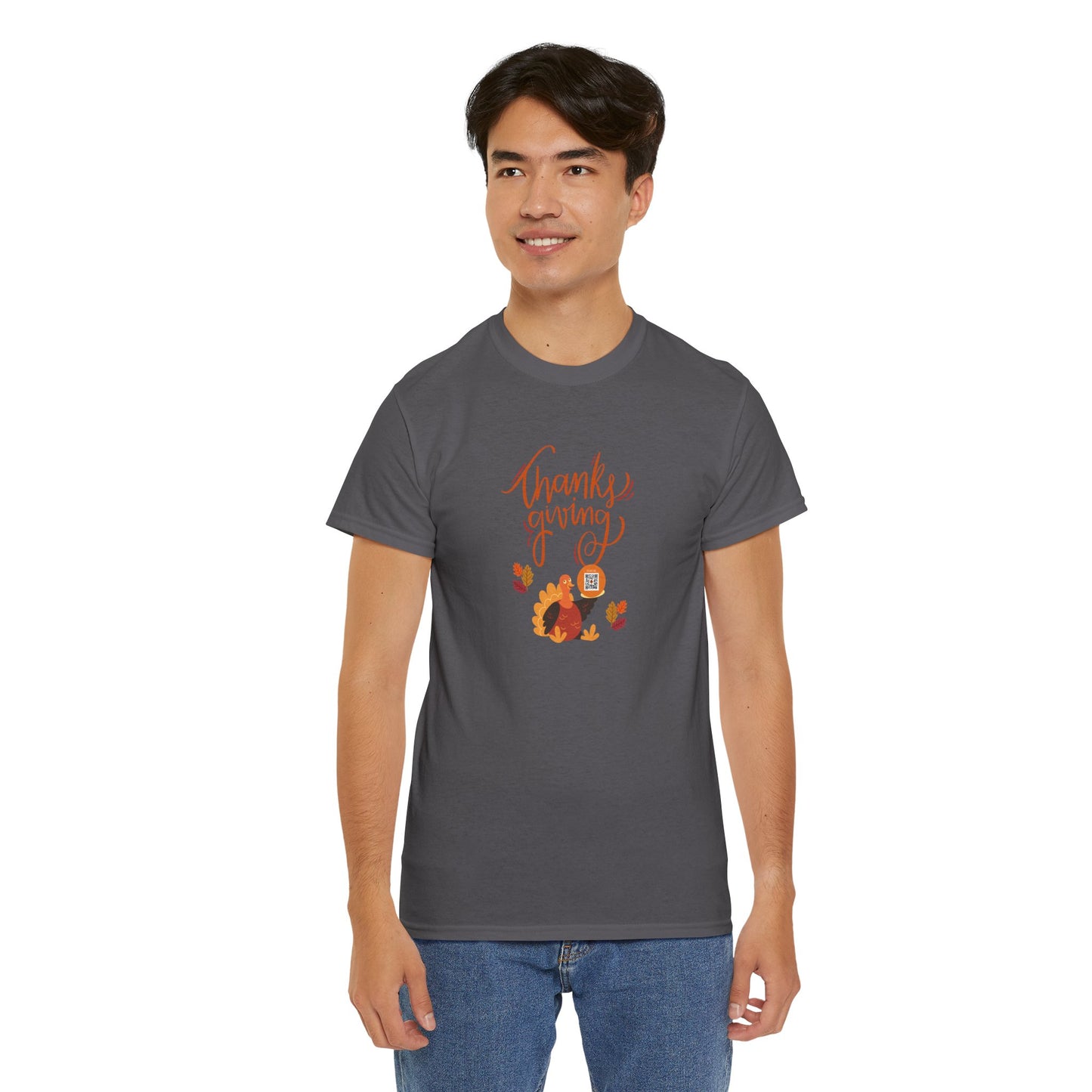 Autumn Gratitude QR Tee
