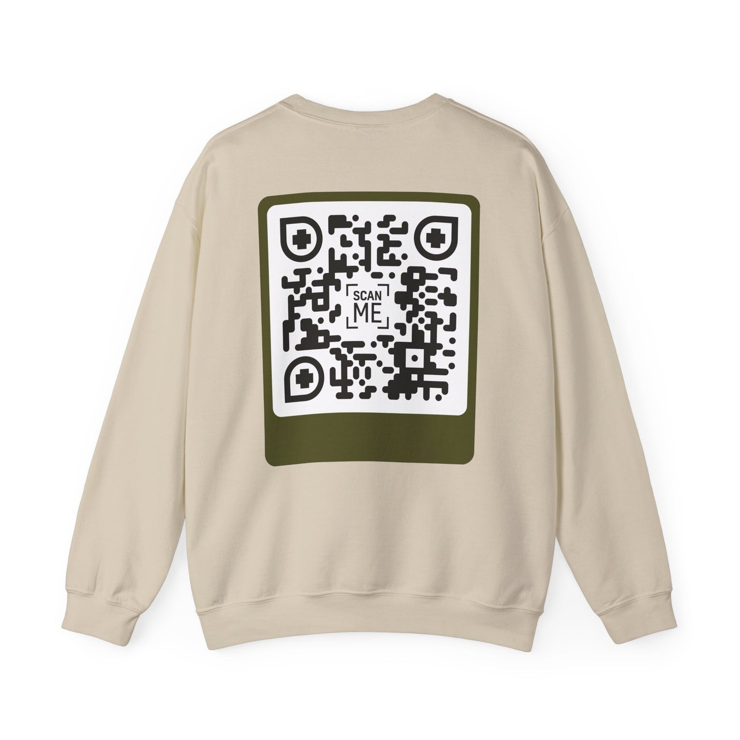 Scannable ‘Spread Love’ QR Sweatshirt