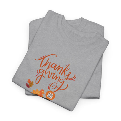 Autumn Gratitude QR Tee