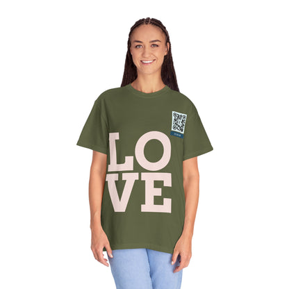 Let Love Lead Unisex Washed Tee