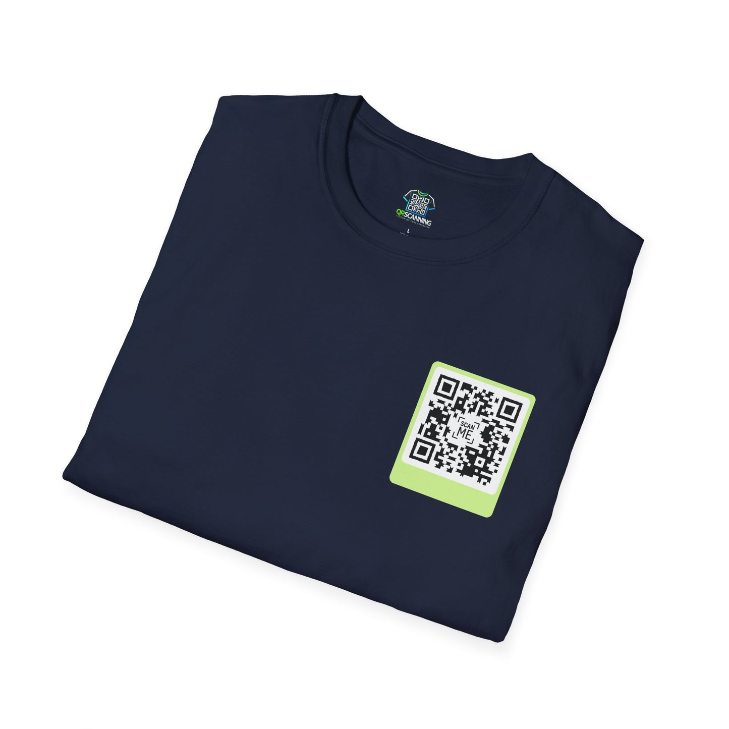 Scannable "Someone Loves You" QR Tee shirt