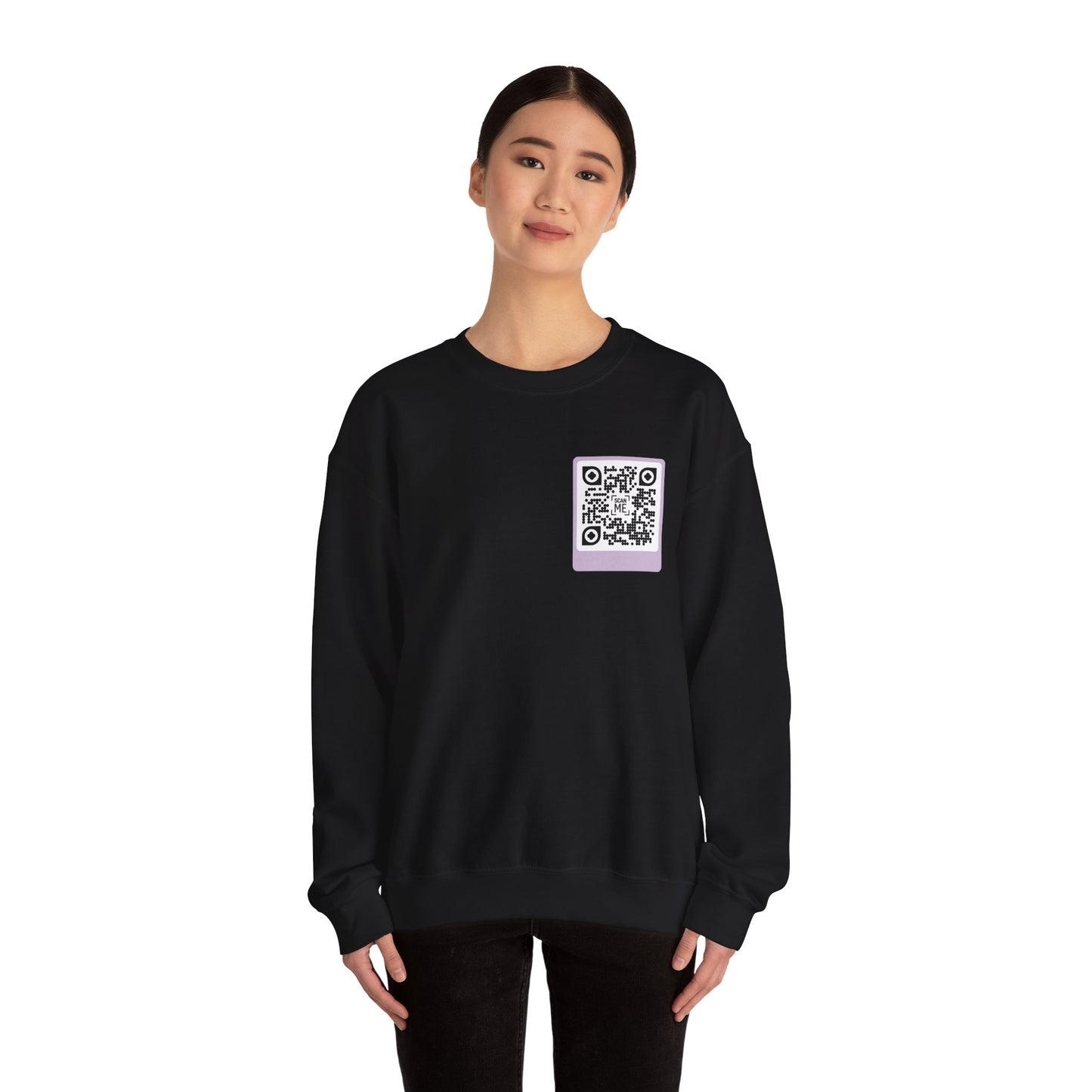 Scannable 'Awesome' QR Sweatshirt