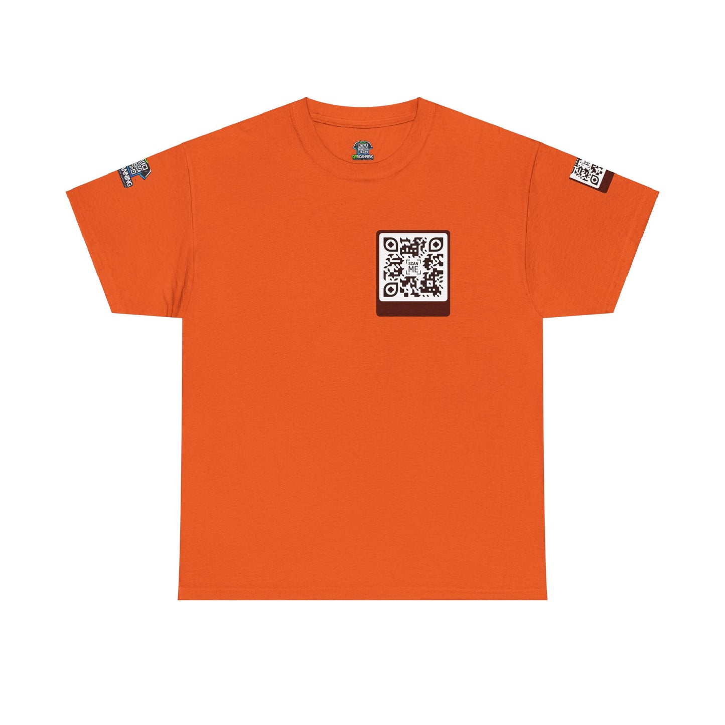 Scannable 'Smile' QR Code Tee