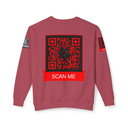 AJ custom Capone/Nore Unisex Lightweight Crewneck Sweatshirt