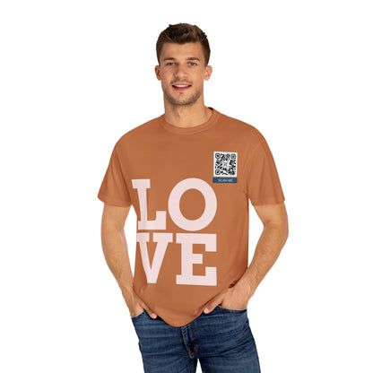 Let Love Lead Unisex Washed Tee