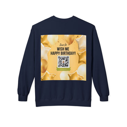 Birthday - Unisex Midweight Softstyle Fleece Crewneck Sweatshirt