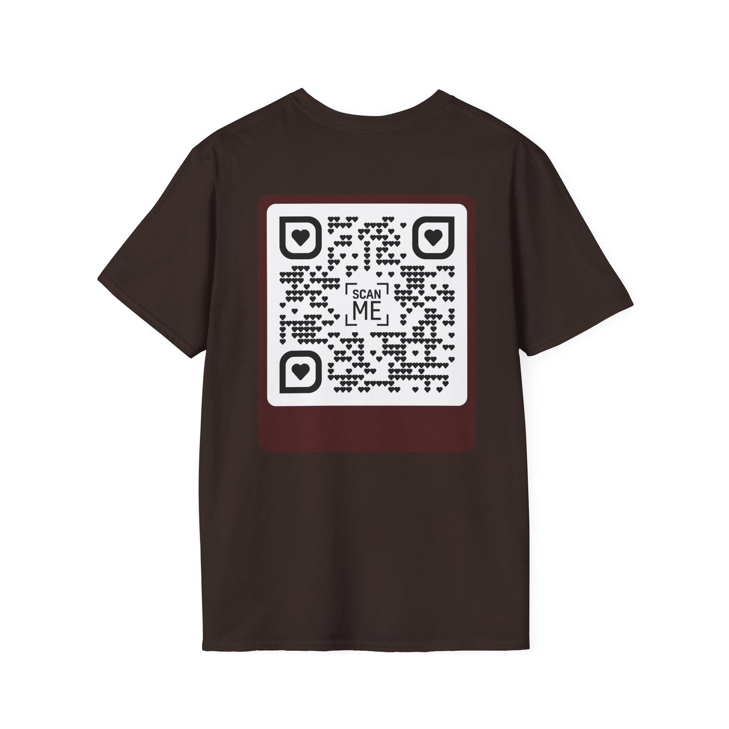 Scannable ‘Spread Love’ QR Code T-shirt