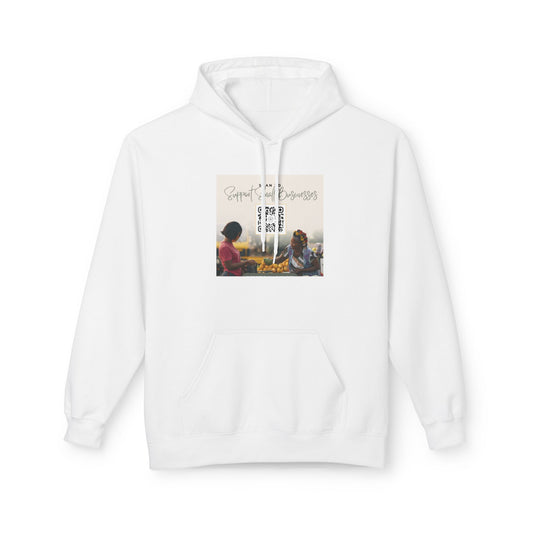 Support Small Business - Unisex Midweight Softstyle Fleece Hoodie
