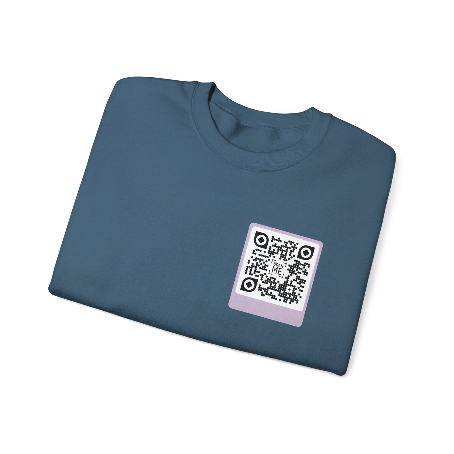 Scannable 'Awesome' QR Sweatshirt