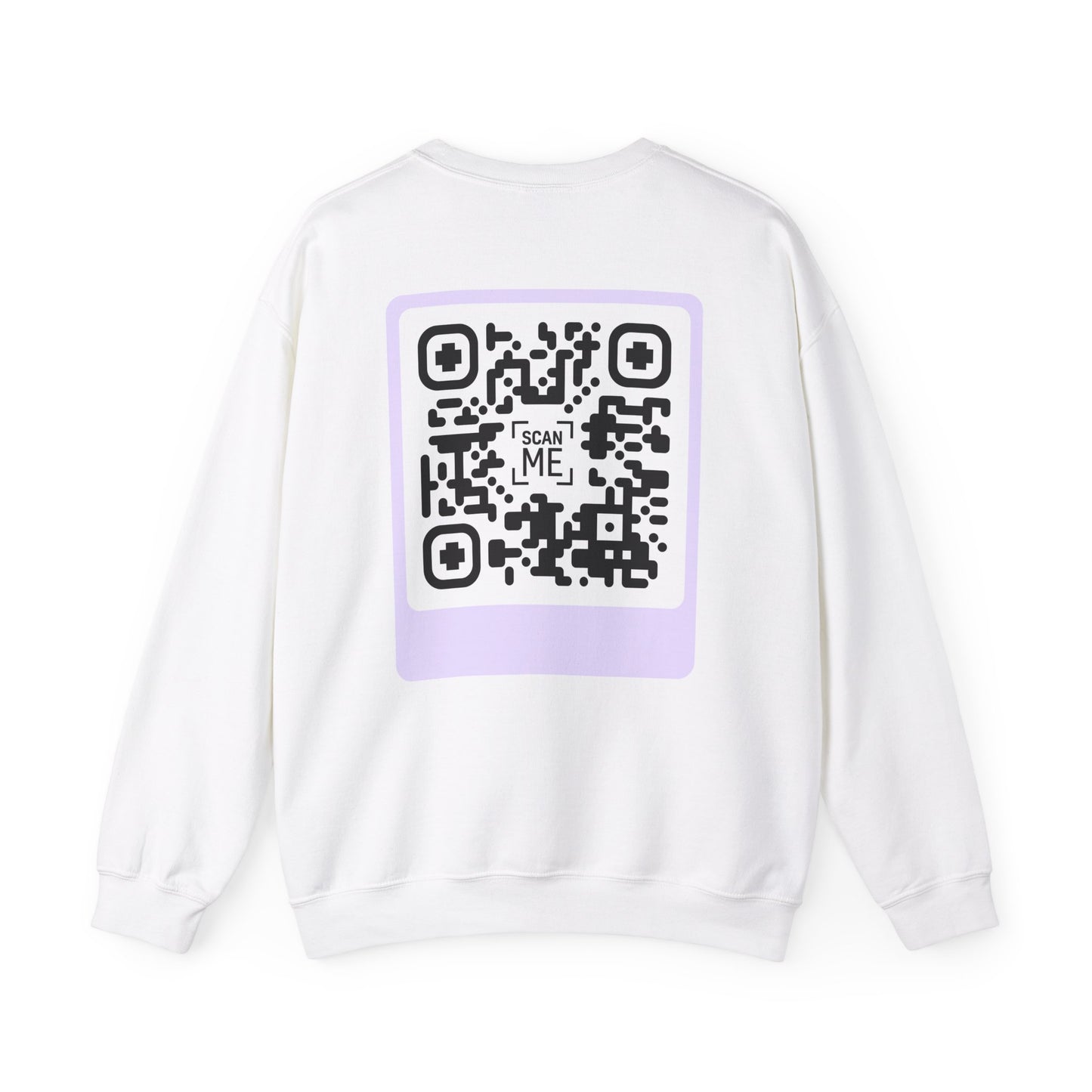 Scannable 'Someone Loves You' QR Crewneck Sweatshirt