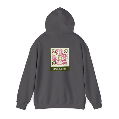 Unisex QR Code Hoodie – Wear Your Love for Mom