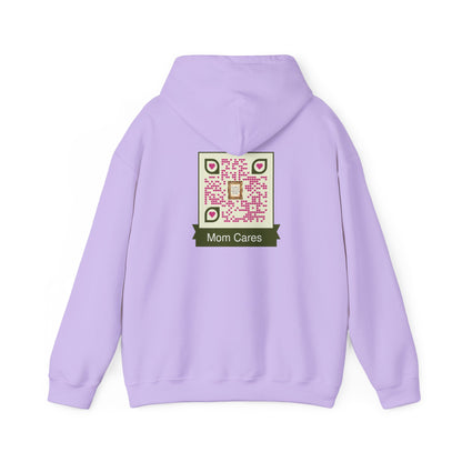 Unisex QR Code Hoodie – Wear Your Love for Mom