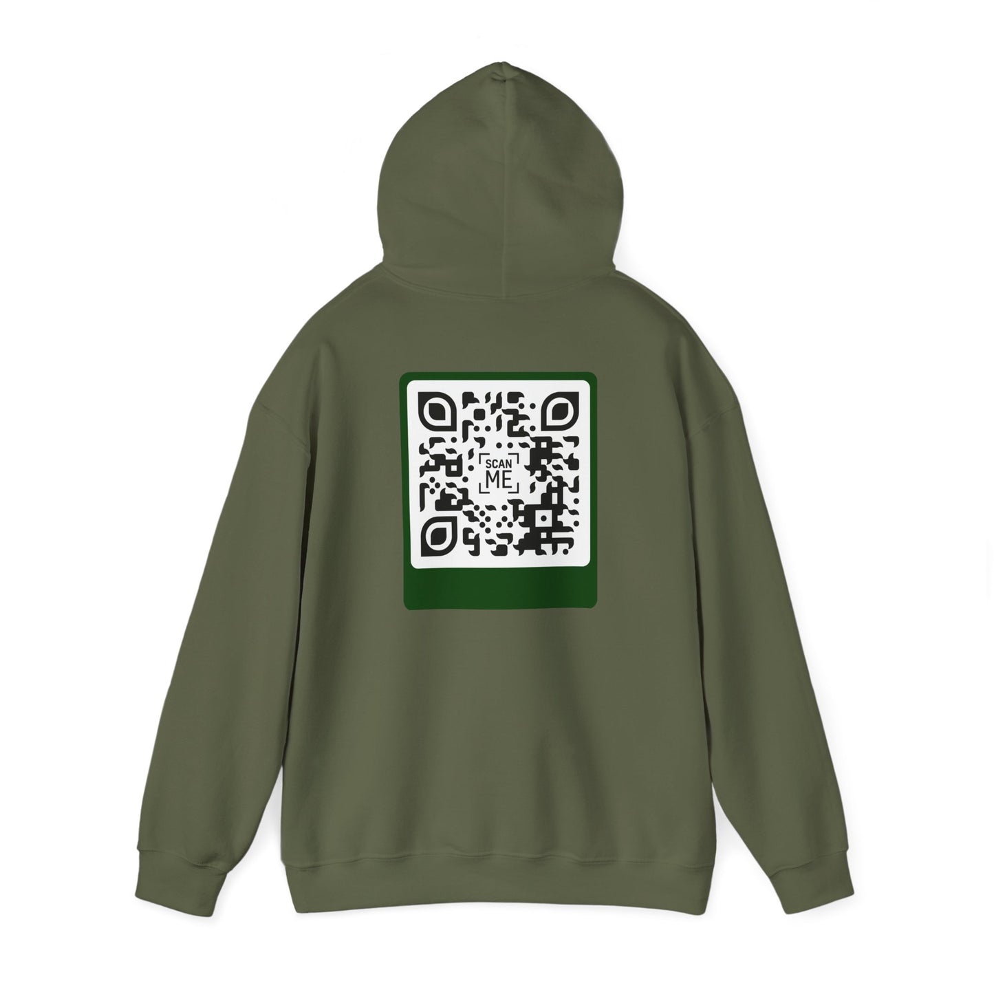 Scannable 'Someone Loves You' QR hoodie