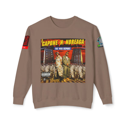 AJ custom Capone/Nore Unisex Lightweight Crewneck Sweatshirt