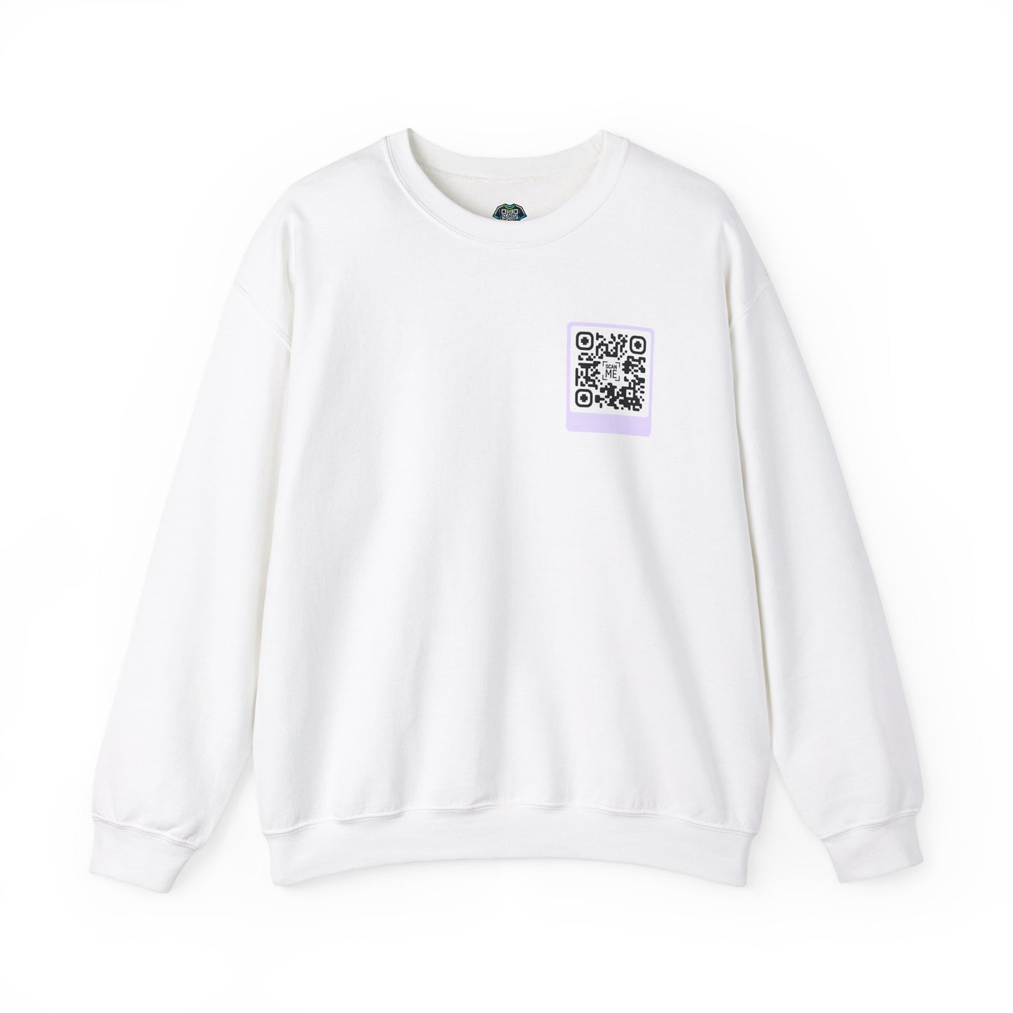 Scannable 'Someone Loves You' QR Crewneck Sweatshirt