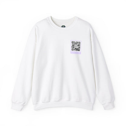 Scannable 'Someone Loves You' QR Crewneck Sweatshirt