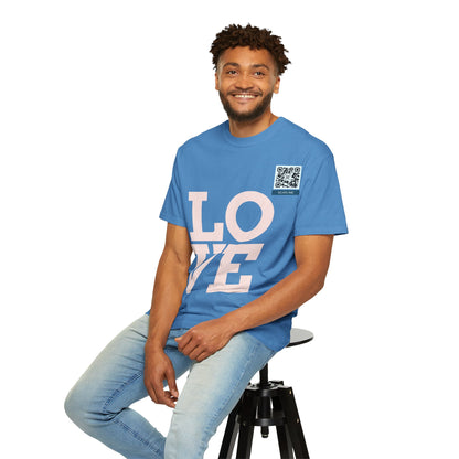 Let Love Lead Unisex Washed Tee