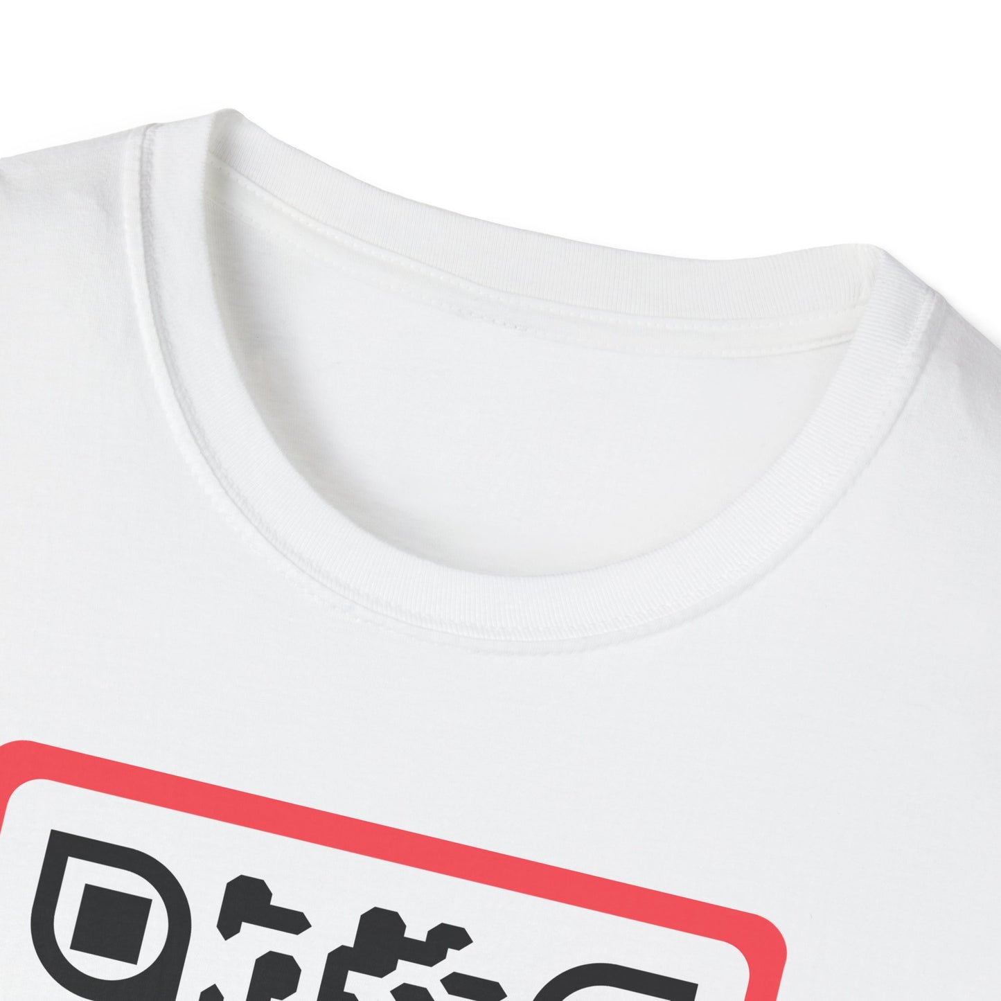 QR Code Tee for Tough Days