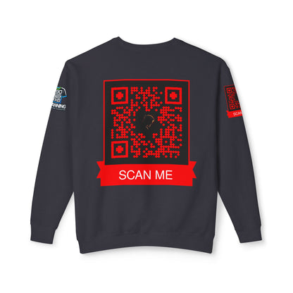 AJ custom Capone/Nore Unisex Lightweight Crewneck Sweatshirt