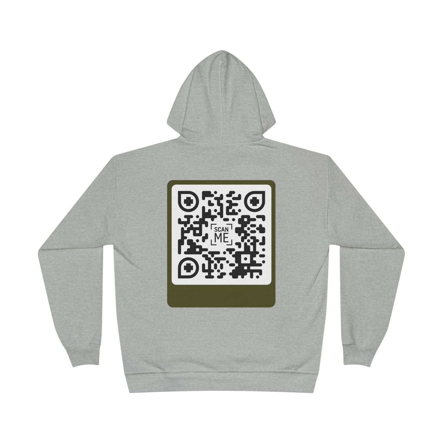 Scannable 'Smile' QR Code Hoodie