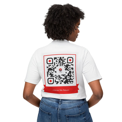 QR Custom "nVerse" Unisex HD Cotton™ T-shirt