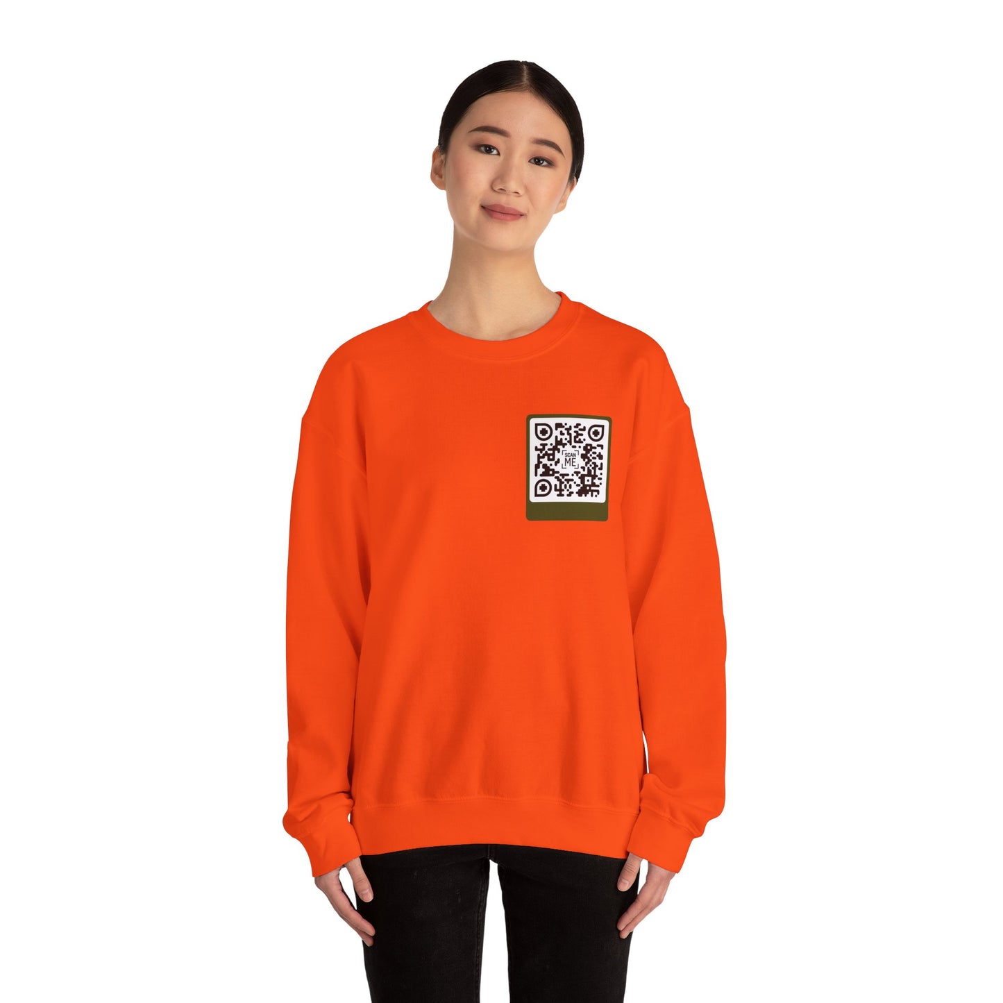 Scannable ‘Spread Love’ QR Sweatshirt