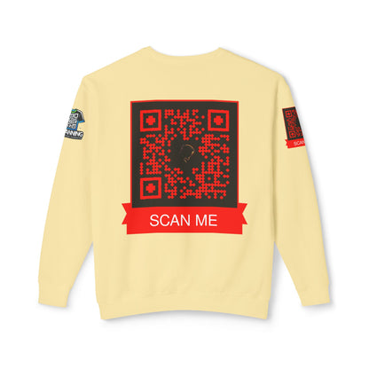 AJ custom Capone/Nore Unisex Lightweight Crewneck Sweatshirt