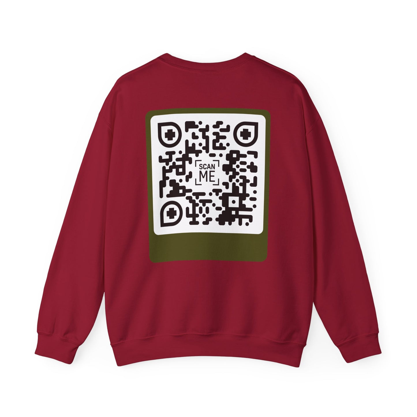 Scannable ‘Spread Love’ QR Sweatshirt