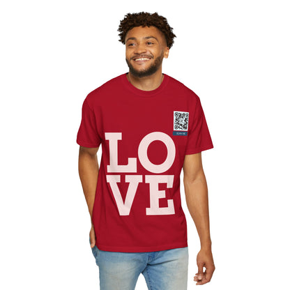 Let Love Lead Unisex Washed Tee
