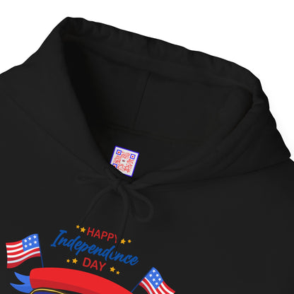 United & Unstoppable – 4th of July QR Hoodie