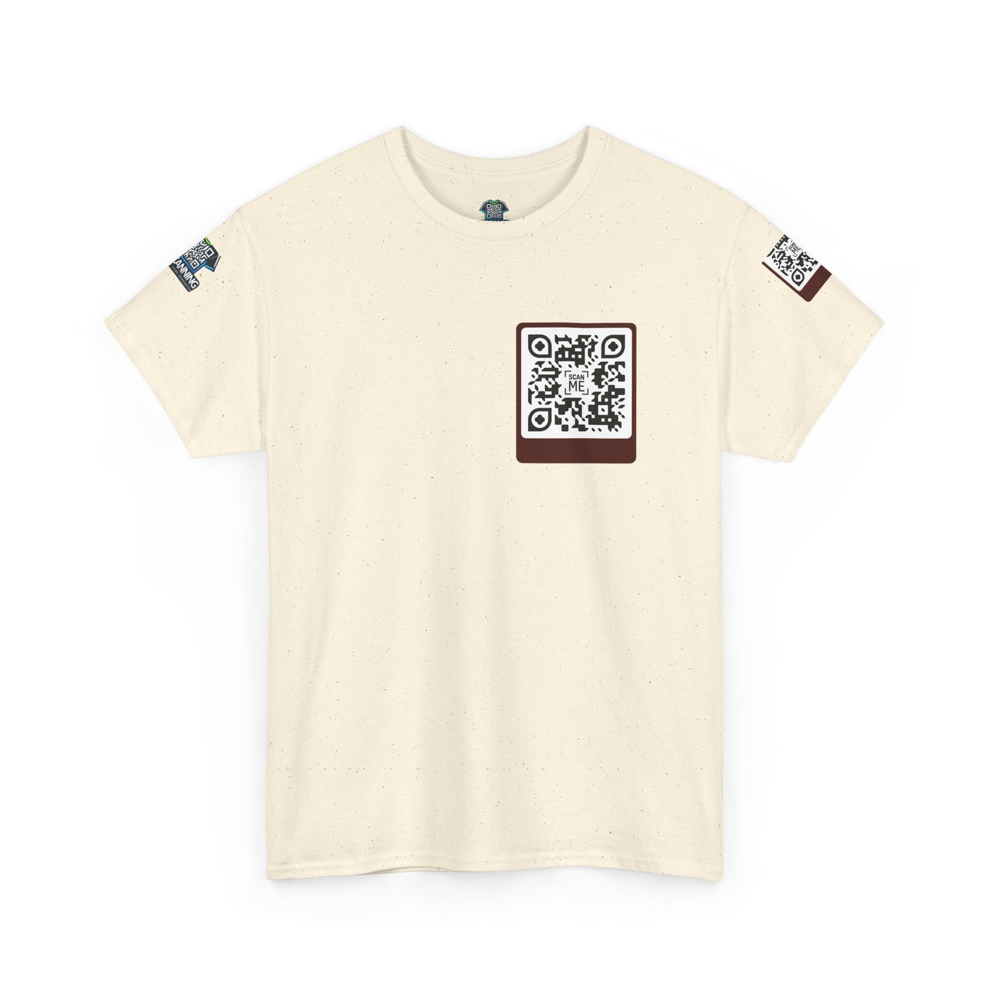 Scannable 'Smile' QR Code Tee