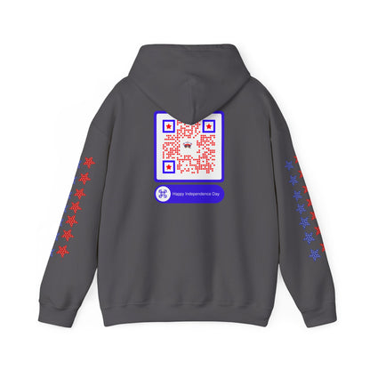 United & Unstoppable – 4th of July QR Hoodie