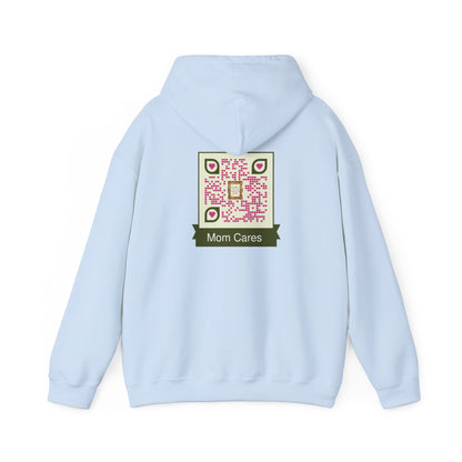 Unisex QR Code Hoodie – Wear Your Love for Mom
