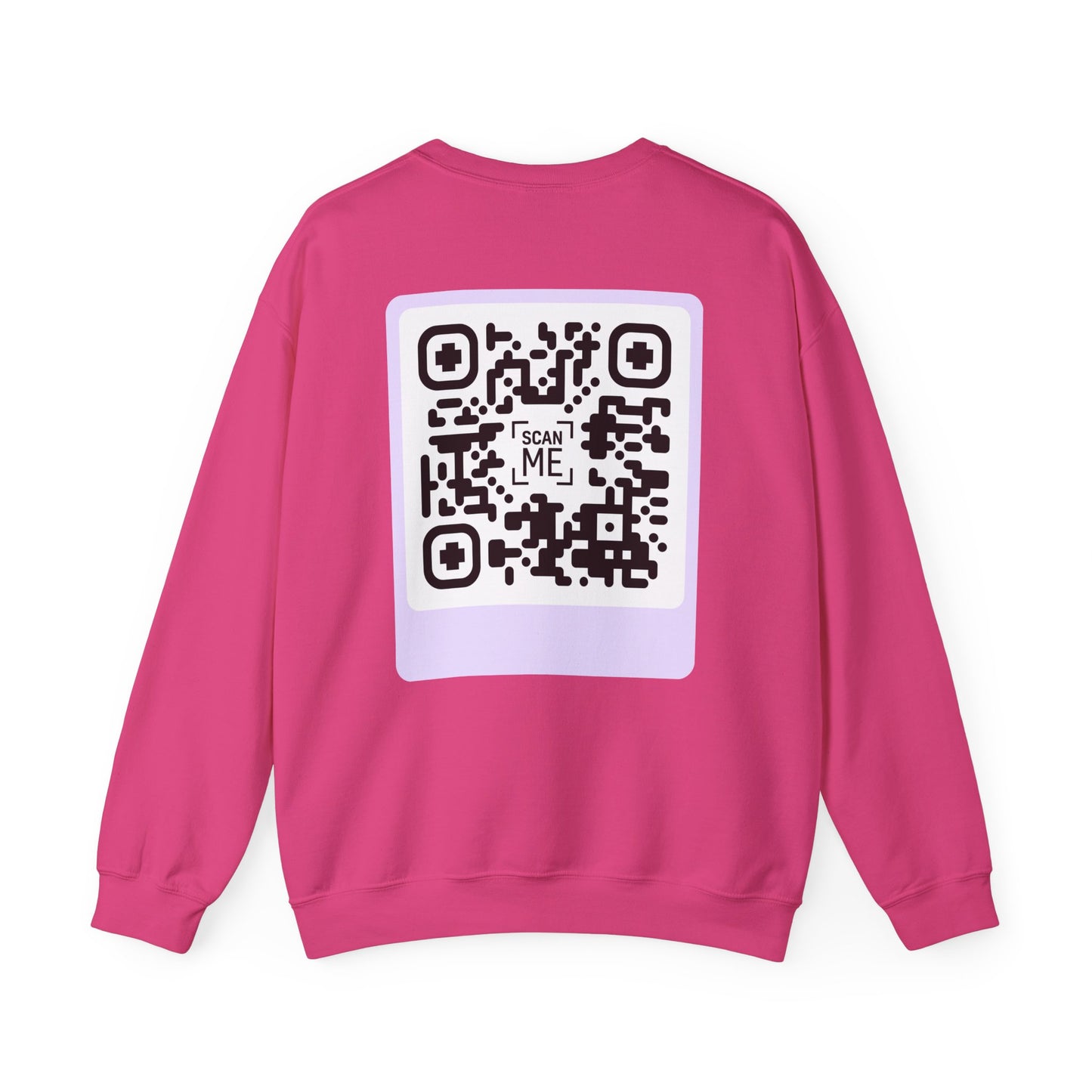 Scannable 'Someone Loves You' QR Crewneck Sweatshirt