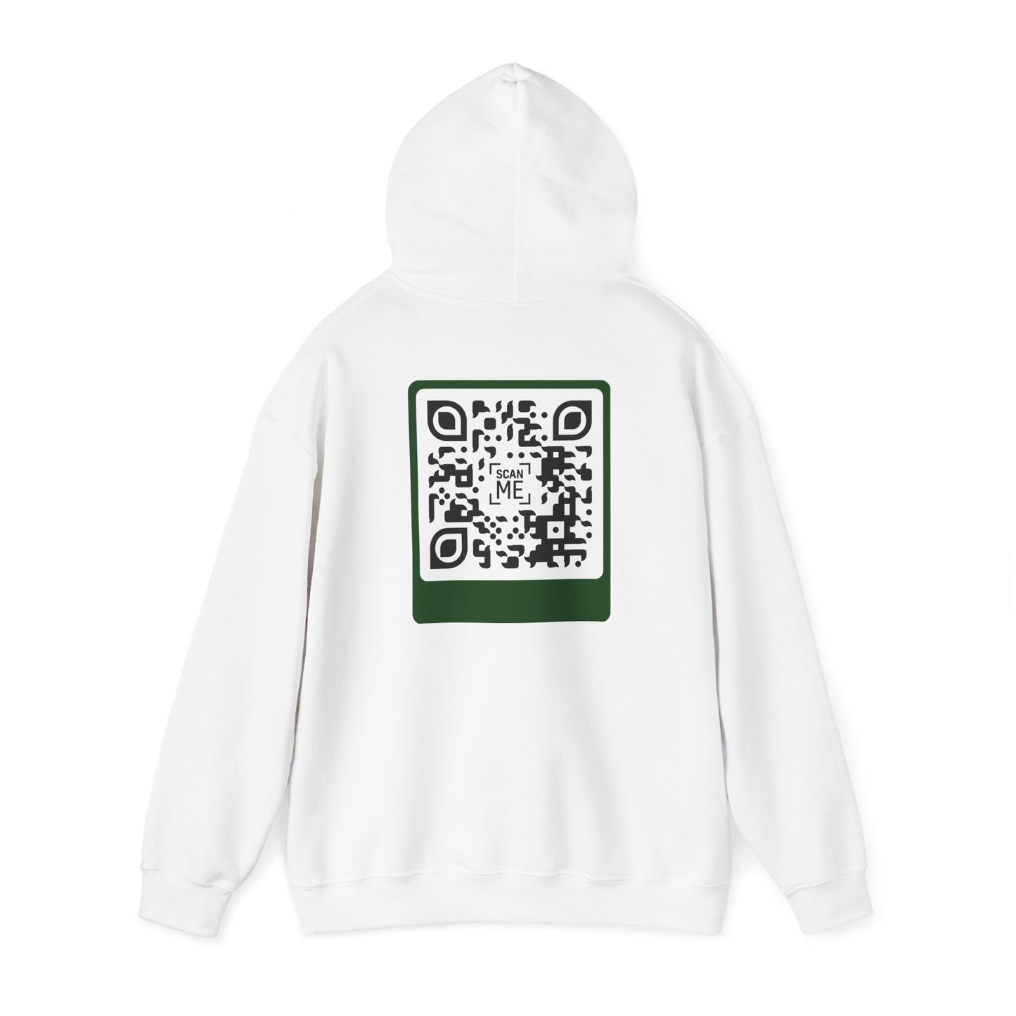 Scannable 'Someone Loves You' QR hoodie