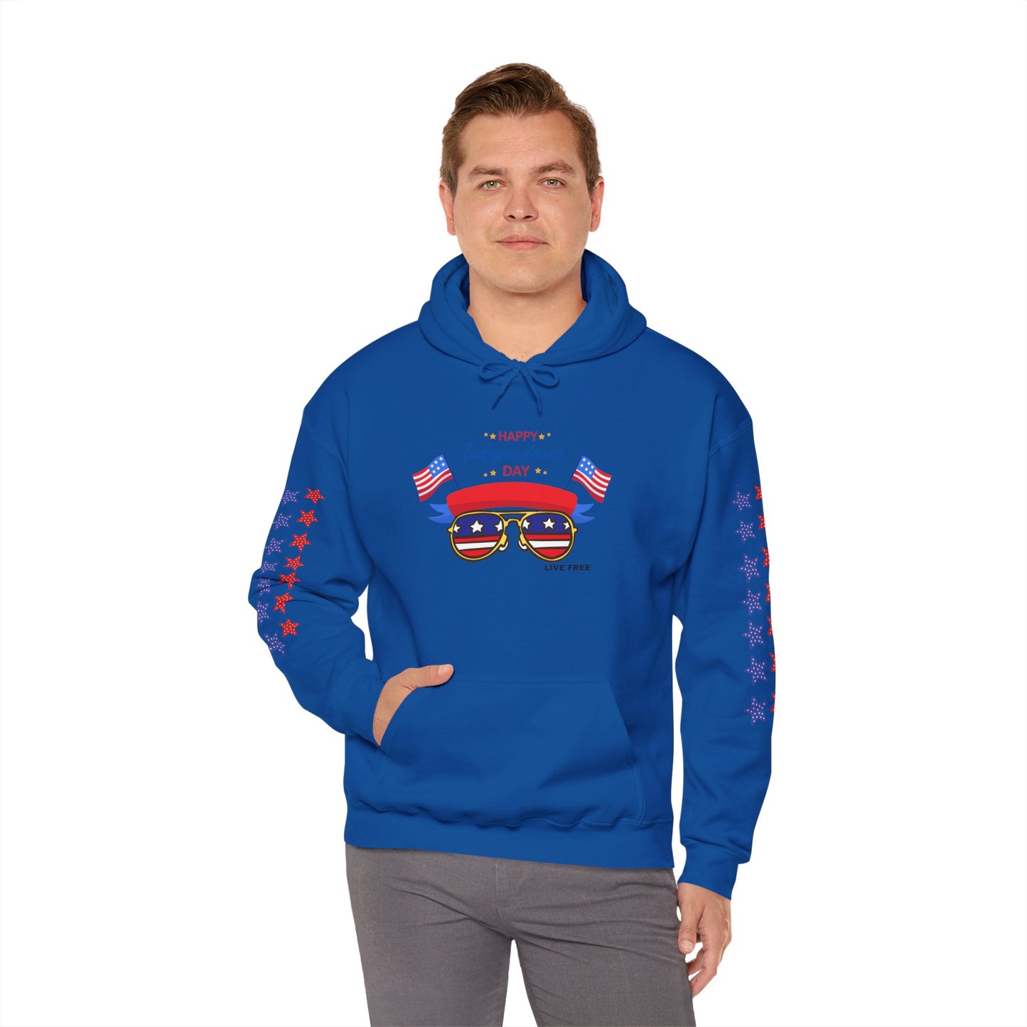 United & Unstoppable – 4th of July QR Hoodie
