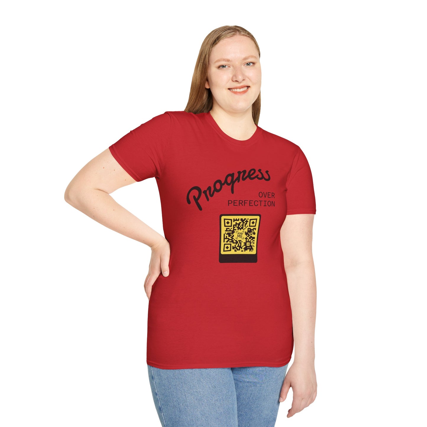 Never Quit Unisex QR Tee