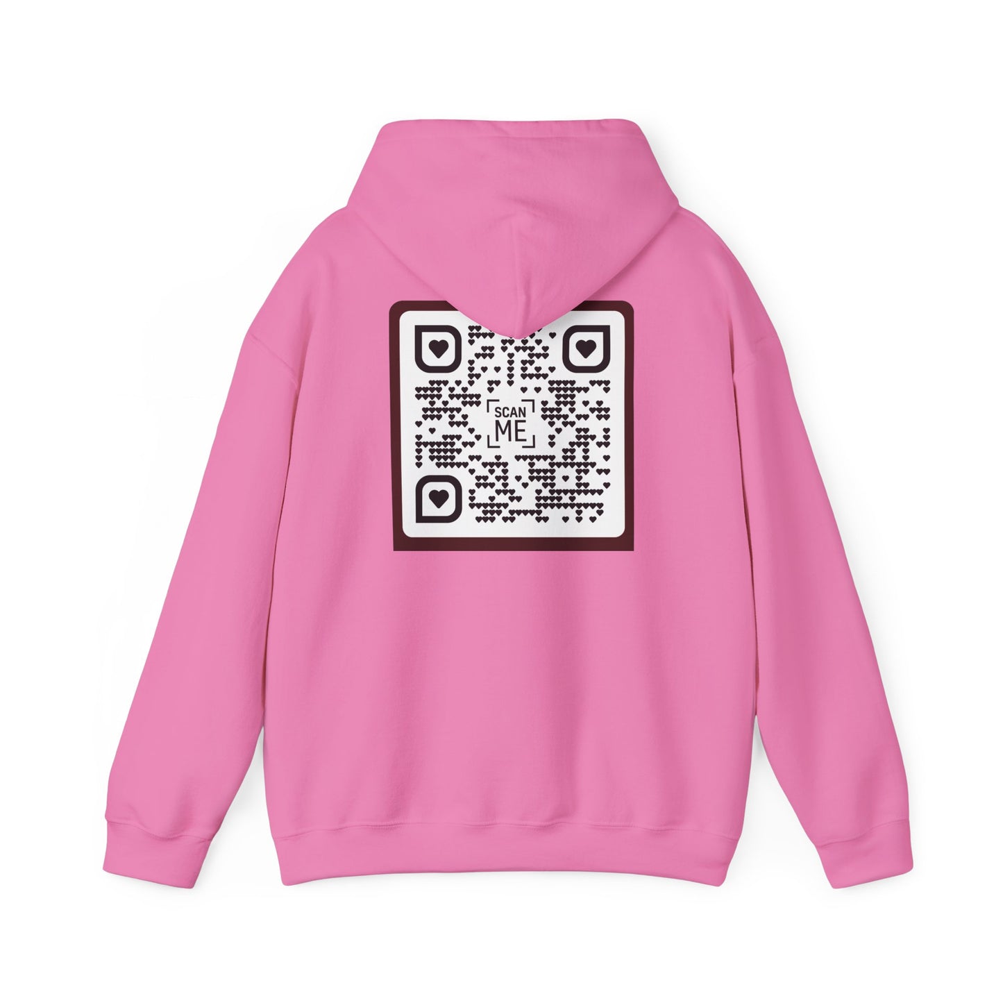 Scannable ‘Spread Love’ QR Hoodie