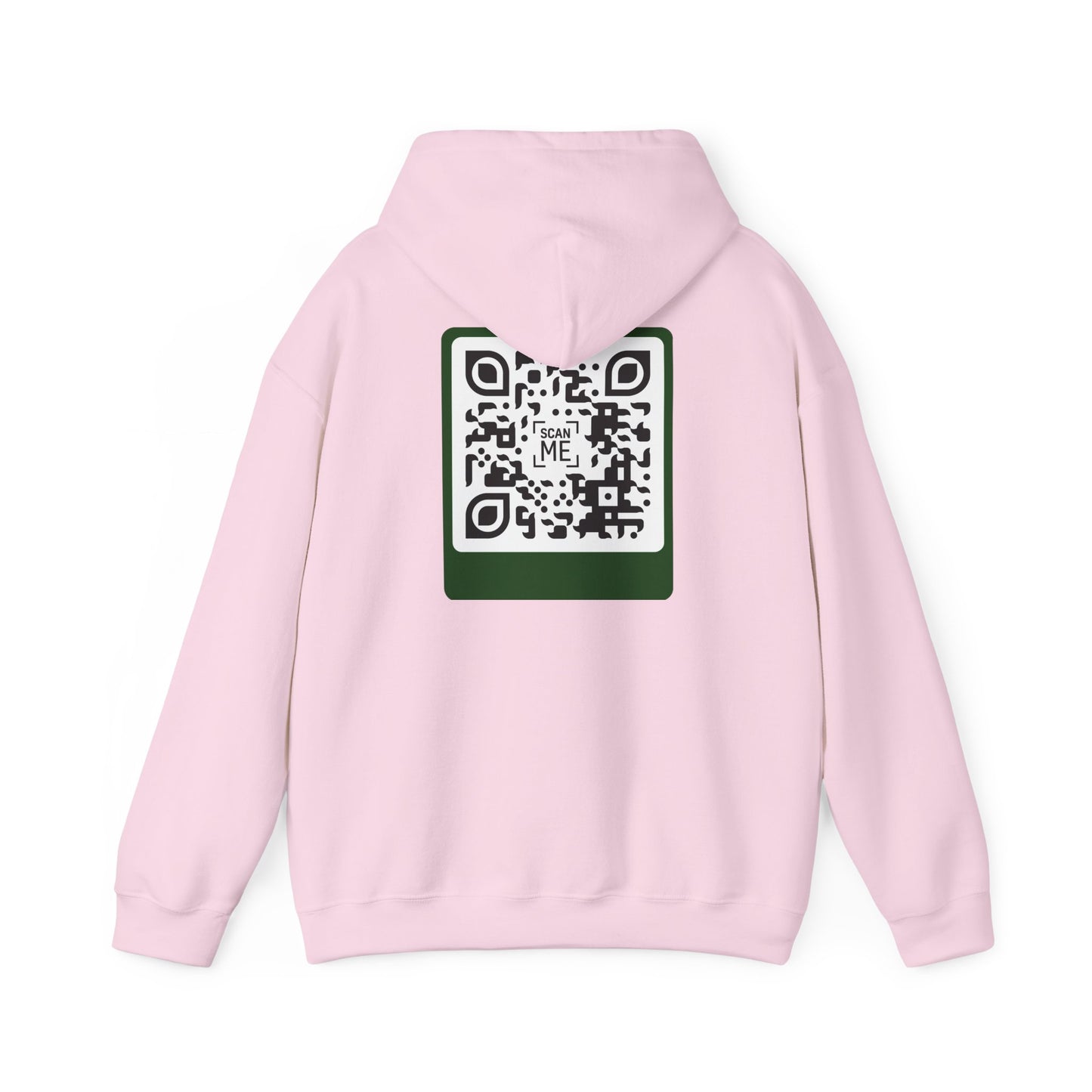 Scannable 'Someone Loves You' QR hoodie