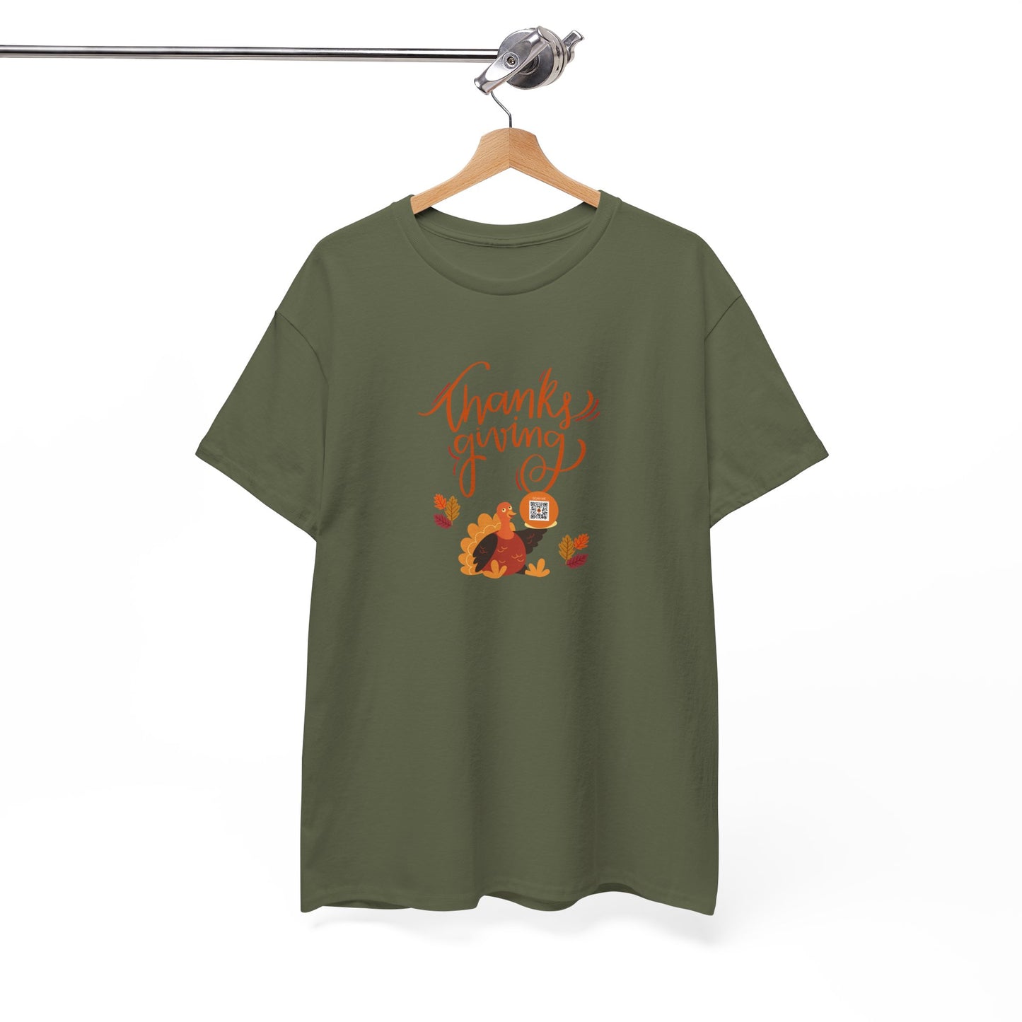 Autumn Gratitude QR Tee