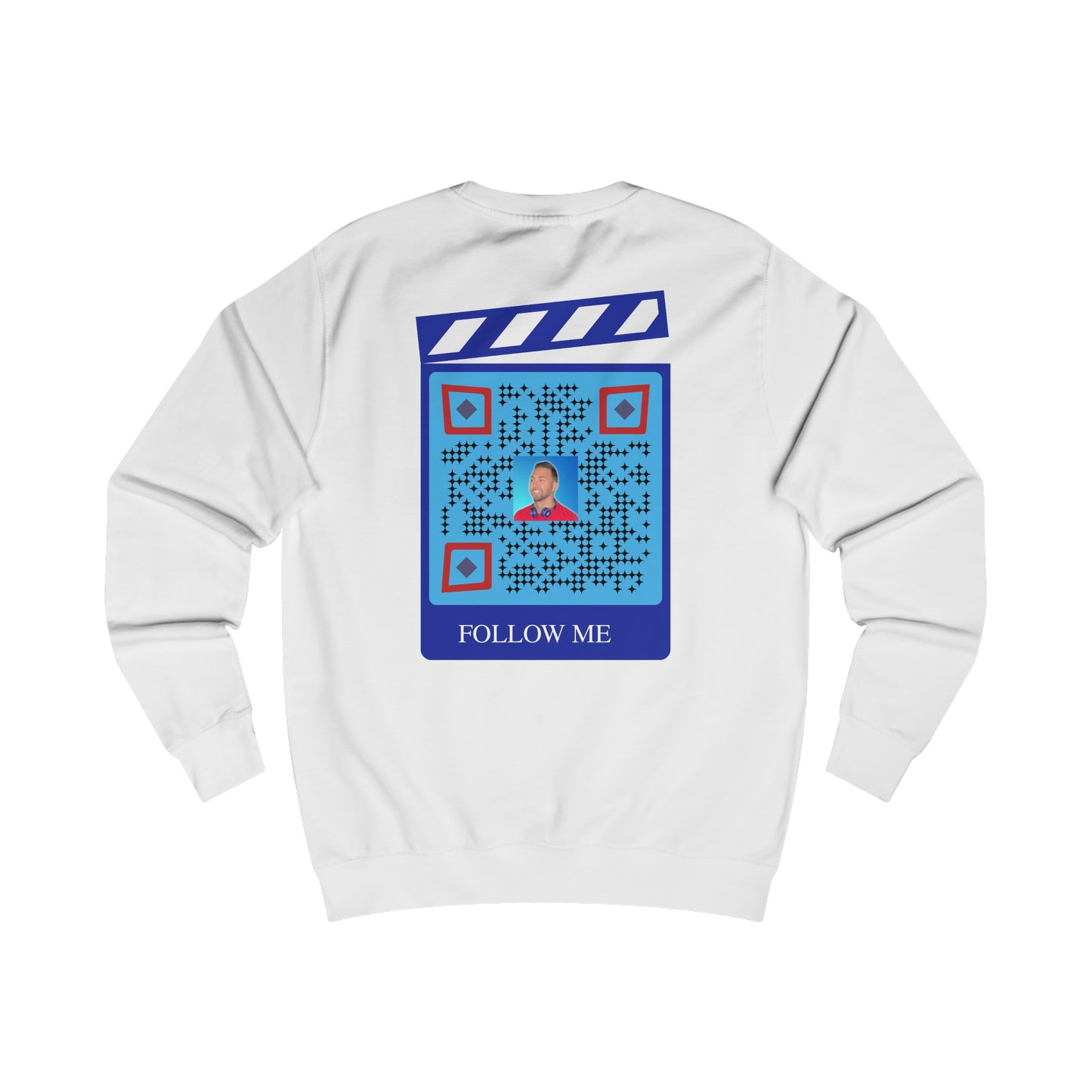 QR Custom "Drew On Air" Unisex Sweatshirt